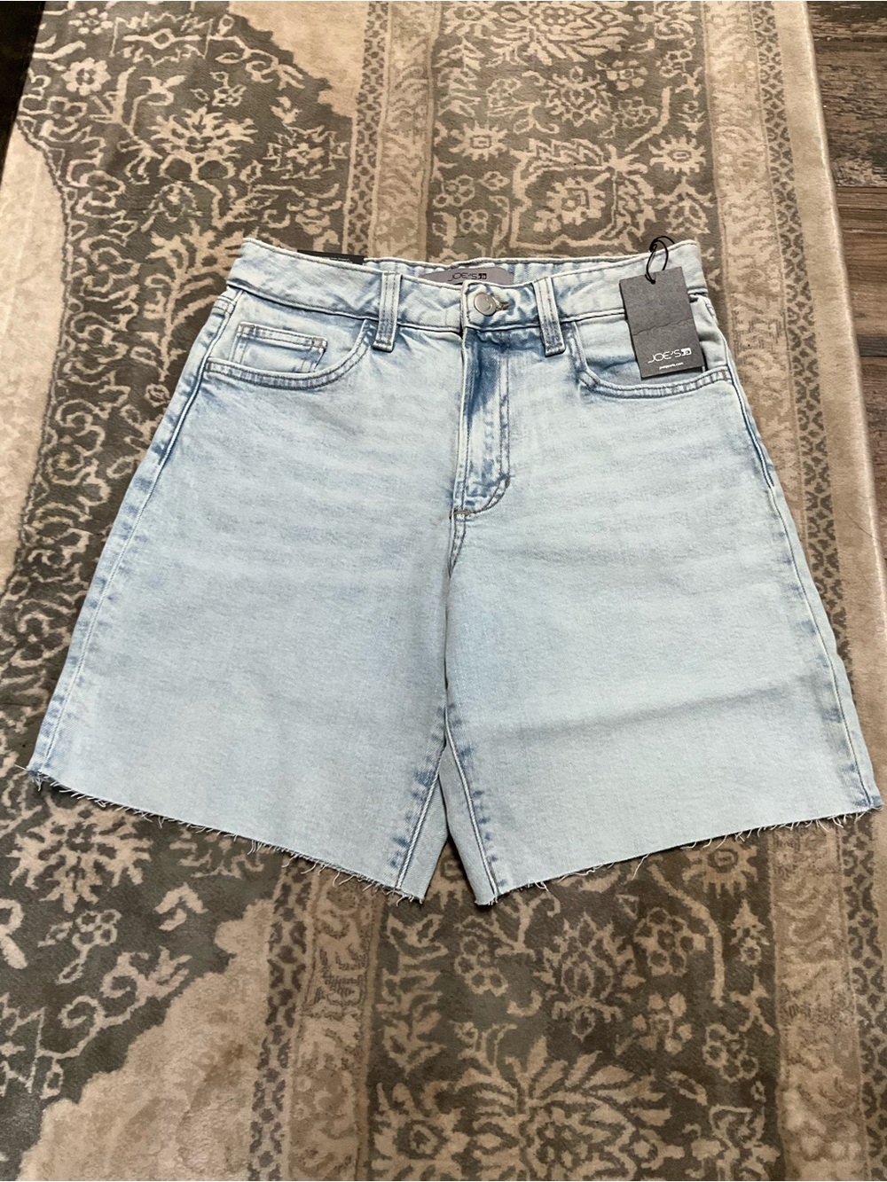 Joe's Jeans Light Blue Denim Cutoff Jean Shorts 25